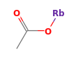 C2H3O2Rb