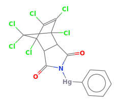 C15H7Cl6HgNO2