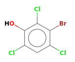 C6H2BrCl3O