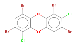 C12H2Br4Cl2O2