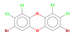 C12H2Br2Cl4O2