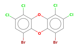 C12H2Br2Cl4O2