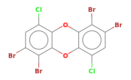 C12H2Br4Cl2O2