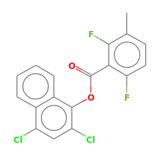 C18H10Cl2F2O2