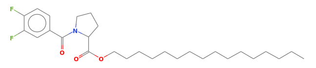 C28H43F2NO3