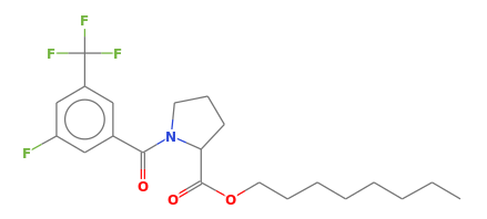 C21H27F4NO3