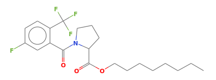 C21H27F4NO3