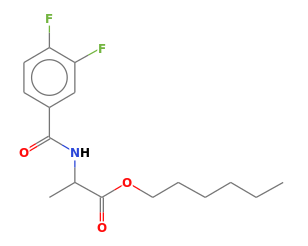 C16H21F2NO3