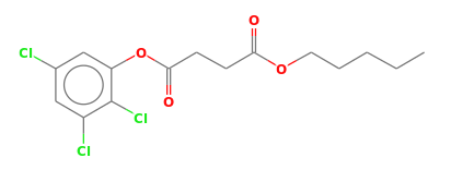 C15H17Cl3O4