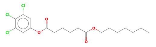 C19H25Cl3O4