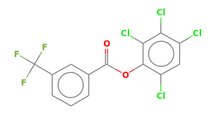 C14H5Cl4F3O2