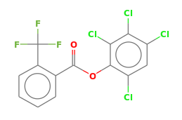 C14H5Cl4F3O2