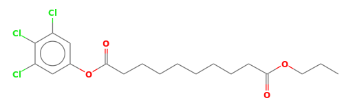 C19H25Cl3O4