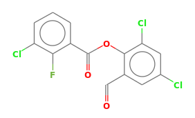 C14H6Cl3FO3