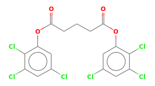 C17H10Cl6O4