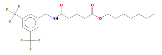 C21H27F6NO3