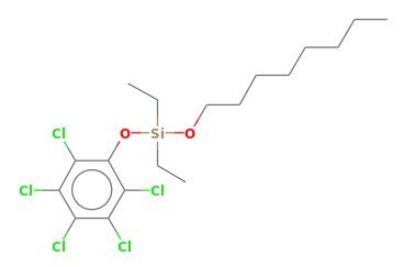 C18H27Cl5O2Si