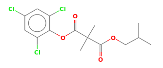 C15H17Cl3O4