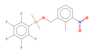 C16H14F5NO3Si