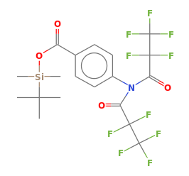 C19H19F10NO4Si