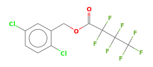 C11H5Cl2F7O2