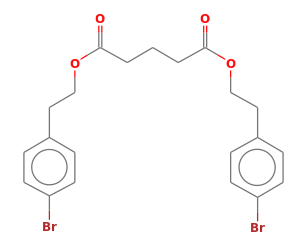 C21H22Br2O4