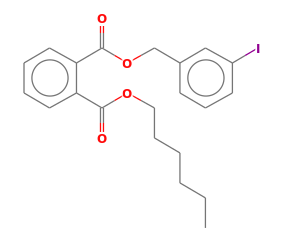 C21H23IO4