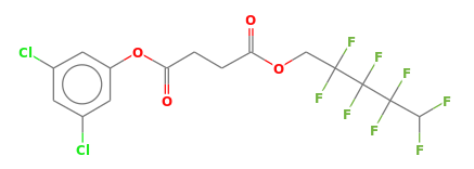 C15H10Cl2F8O4