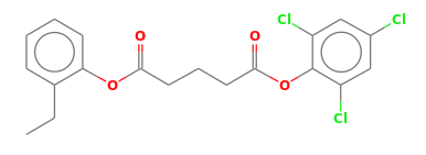 C19H17Cl3O4