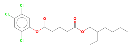 C19H25Cl3O4