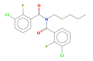 C19H17Cl2F2NO2