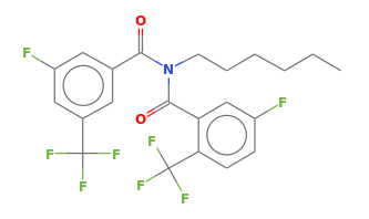 C22H19F8NO2