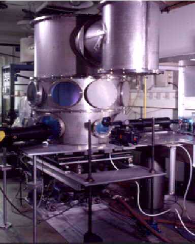 Photo of the NIST research spray combustion facility